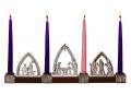  Advent Wreath Tabletop Nativity Scene 