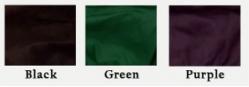  Collection Basket Liner Round Black, Green or Purple 4\" Depth 