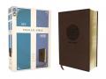  NIV, the Message, Parallel Bible, Leathersoft, Brown: Two Bible Versions Together for Study and Comparison 