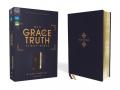  Niv, the Grace and Truth Study Bible (Trustworthy and Practical Insights), Leathersoft, Navy, Red Letter, Comfort Print 