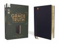  Nasb, the Grace and Truth Study Bible (Trustworthy and Practical Insights), Leathersoft, Navy, Red Letter, 1995 Text, Comfort Print 