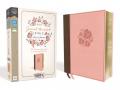  NIV, Journal the Word Bible for Women, Leathersoft, Pink, Red Letter Edition, Comfort Print: 500+ Prompts to Encourage Journaling and Reflection 