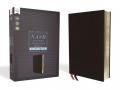  Nasb, Thinline Bible, Giant Print, Bonded Leather, Black, Red Letter Edition, 1995 Text, Comfort Print 