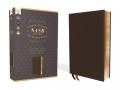  Nasb, Single-Column Reference Bible, Leathersoft, Brown, 1995 Text, Comfort Print 