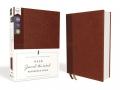  Nasb, Journal the Word Reference Bible, Leathersoft Over Board, Brown, Red Letter Edition, 1995 Text, Comfort Print: Let Scripture Explain Scripture. 