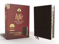 Niv, Life Application Study Bible, Third Edition, Bonded Leather, Black, Indexed, Red Letter Edition 