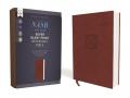  Nasb, Super Giant Print Reference Bible, Leathersoft, Brown, Red Letter Edition, 1995 Text, Comfort Print 