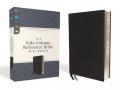  Niv, Side-Column Reference Bible, Wide Margin, Leathersoft, Black, Comfort Print 