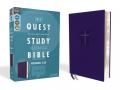  Niv, Quest Study Bible, Personal Size, Leathersoft, Blue, Comfort Print: The Only Q and A Study Bible 