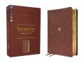  Nkjv, Thompson Chain-Reference Bible, Large Print, Leathersoft, Brown, Red Letter, Comfort Print 