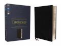  Niv, Thompson Chain-Reference Bible, European Bonded Leather, Black, Red Letter, Comfort Print 