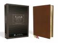  Nasb, Thinline Bible, Premium Goatskin Leather, Brown, Premier Collection, Black Letter, Gauffered Edges, 2020 Text, Comfort Print 