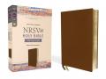  Nrsvue, Holy Bible with Apocrypha, Leathersoft, Brown, Comfort Print 