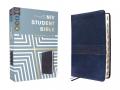  Niv, Student Bible, Personal Size, Leathersoft, Navy, Thumb Indexed, Comfort Print 