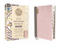  NIV Application Bible, Personal Size, Leathersoft, Pink/Gray, Red Letter, Thumb Indexed, Comfort Print: Bringing the Ancient Message of the Bible Into 