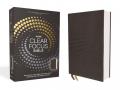  Nasb, Clear Focus Bible, Leathersoft, Charcoal Brown: Read More of the Bible with Better Focus 