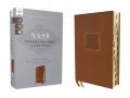  Nasb, Personal Size Bible, Large Print, Leathersoft, Brown, Red Letter, 1995 Text, Thumb Indexed, Comfort Print 
