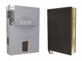  Nasb, Personal Size Bible, Large Print, Genuine Leather, Calfskin, Black, Red Letter, 1995 Text, Comfort Print 