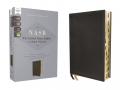  Nasb, Personal Size Bible, Large Print, Genuine Leather, Calfskin, Black, Red Letter, 1995 Text, Thumb Indexed, Comfort Print 