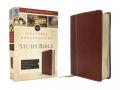  Niv, Cultural Backgrounds Study Bible (Context Changes Everything), Leathersoft, Brown, Red Letter: Bringing to Life the Ancient World of Scripture 