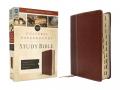  Niv, Cultural Backgrounds Study Bible (Context Changes Everything), Leathersoft, Brown, Red Letter, Thumb Indexed: Bringing to Life the Ancient World 