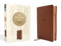  Niv, Heritage Bible, Page Edge Art Edition, Leathersoft, Brown, Red Letter, Comfort Print 