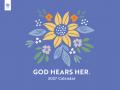  God Hears Her 2027 Inspirational Wall Calendar 