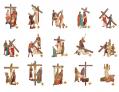  Stations of the Cross Colour Set of 14 (15th Optional) 12 inch 