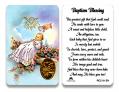  Prayer Card Baptismal Holy Card 