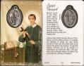  PRAYER CARD ST. GERARD WITH MEDAL 