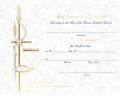  First Communion Certificate 50/box 