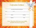  Certificate Confirmation 50/box (ONLY 2 BOXES ) 