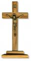  CRUCIFIX STANDING OLIVEWOOD  7 inch 