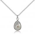  MUSTARD SEED Pendant Sterling Silver 5/8 inch 