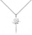  Confirmation Pendant Holy Spirit Sterling Silver 3/4 inch 