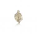  Pendant First Communion 14KT 5/8 inch 