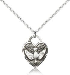  CONFIRMATION Pendant Sterling Silver 3/4\" 