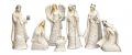  Nativity Set 7.5 inch 7 Pieces Embossed 