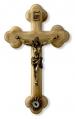 CRUCIFIX OLIVEWOOD 5 inch WITH RELIC 