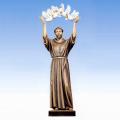 St. Francis of Assisi With Arch of Doves Statue  48" 