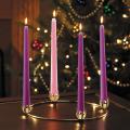  Advent Wreath Tabletop Brass 10" (QTY Discount $22.79) 
