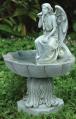  Bird Bath, Sitting Angel Garden Statue 19 inch (TEMP UNAVAILABLE) 