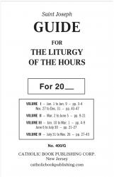  Annual Guide for Liturgy of the Hours 2024 
