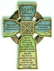  Cross Irish Celtic Bedtime Blessing 