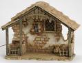  Nativity Stable 14.5 inch LIGHTED Fontanini 1 Piece 