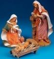  Nativity Set 18 inch Fontanini Holy Family 3 Pieces 