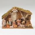  Nativity Set with Stable 5 inch Fontanini 11 Pieces 
