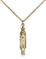 Mary MADONNA AND CHILD Pendant 14K Gold Filled 1 inch 