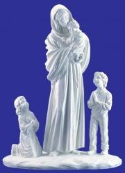  Madonna Della Strada With Children Statue  60\" 
