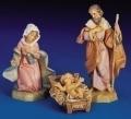  Holy Family Nativity 5 inches Fontanini 3 Pieces 